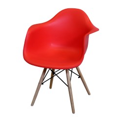 Židle Duo červená