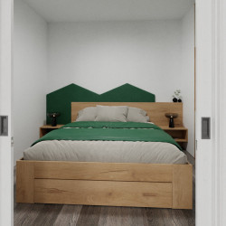 ZAKÁZKA - ložnice apartmánu