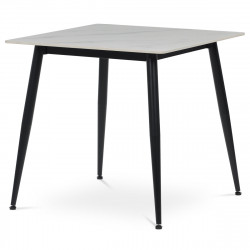 Stůl HT-398 bílý mramor